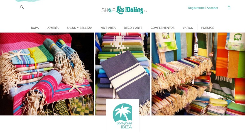 Cool-Fouta @ Las-Dalias on-line shop